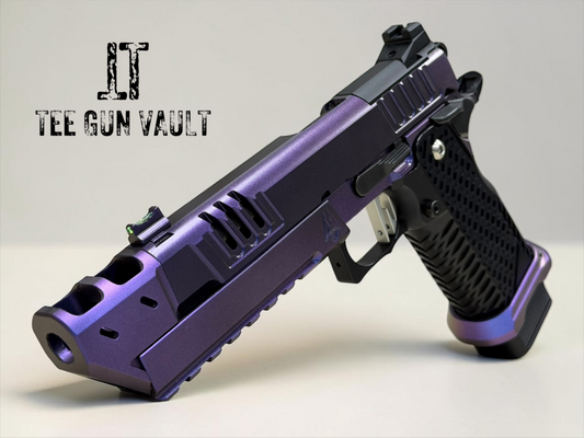STACCATO CUSTOM P X SERIES “MYSTIQUE” COMP WITH ALUMINUM GRIPS AND EDGE TRIGGER (READ DESCRIPTION)