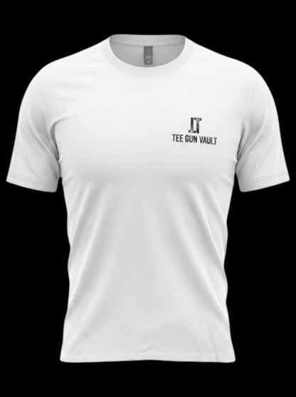 TEE GUN VAULT SOCIETY SHIRT “DON’T SPILL THE TEE” PREMIUM HIGH QUALITY