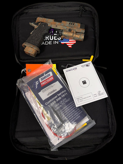 STACCATO CUSTOM XC “SUNKEN SHIP LIMITED EDITION INFINITY TRIGGER WITH X300 , DRAGON SCALE GRIPS