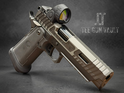 TARAN TACTICAL COMBAT MASTER 5” BLACKOUT LIMITED EDITION WITH TRIJICON SRO