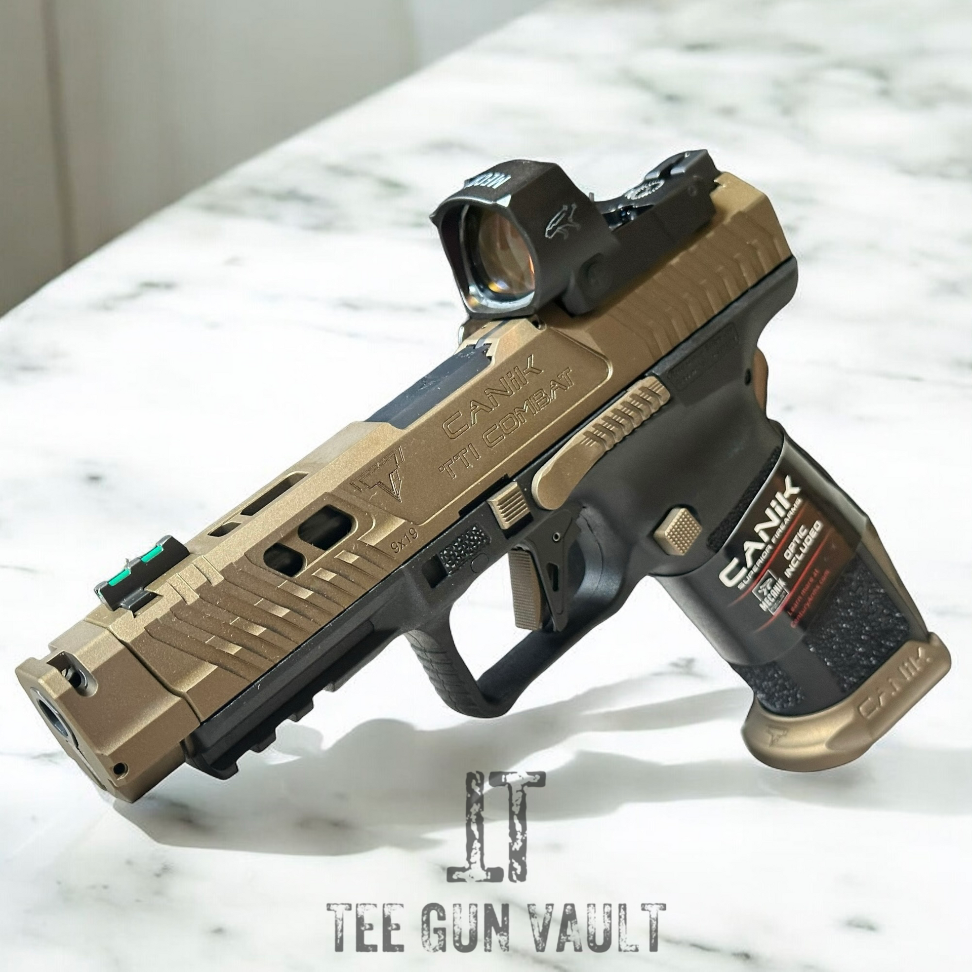 CANIK TARAN TACTICAL TTI COMBAT WITH MECANIK M03 RED DOT – Tee Gun