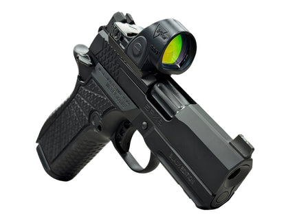 WILSON COMBAT SFX9 BLACKOUT 3.25” WITH TRIJICON SRO 15 RD 9MM
