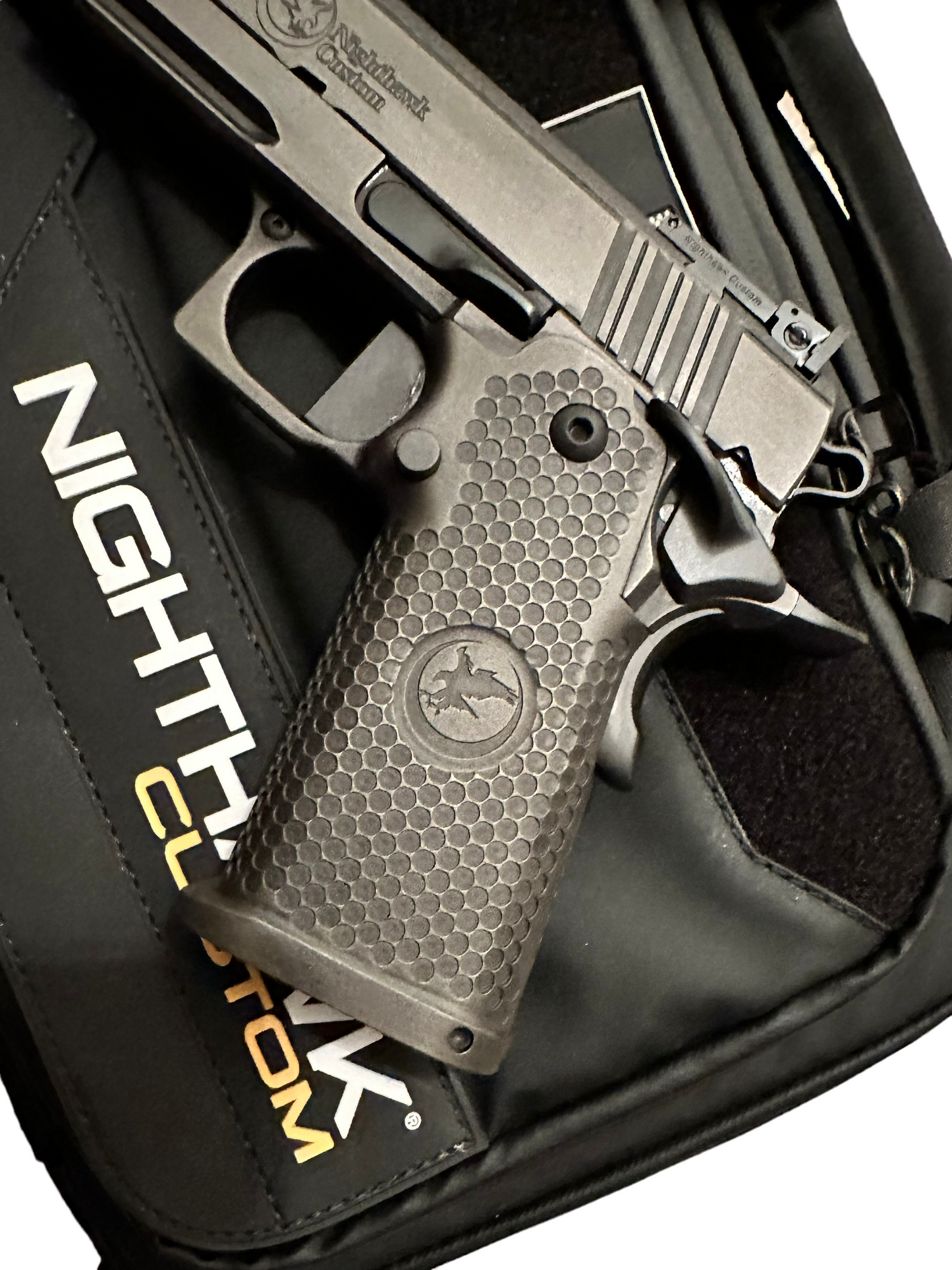 Nighthawk Custom, Bob Marvel, 9mm, Double Stack. Commander, 4.25" (unfired)