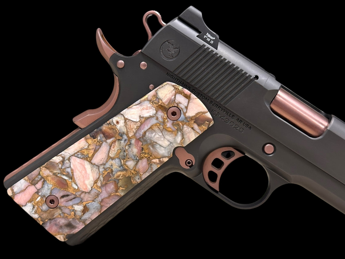 NIGHTHAWK CUSTOM LADYHAWK 2.0 DLC/ROSE GOLD .45ACP
