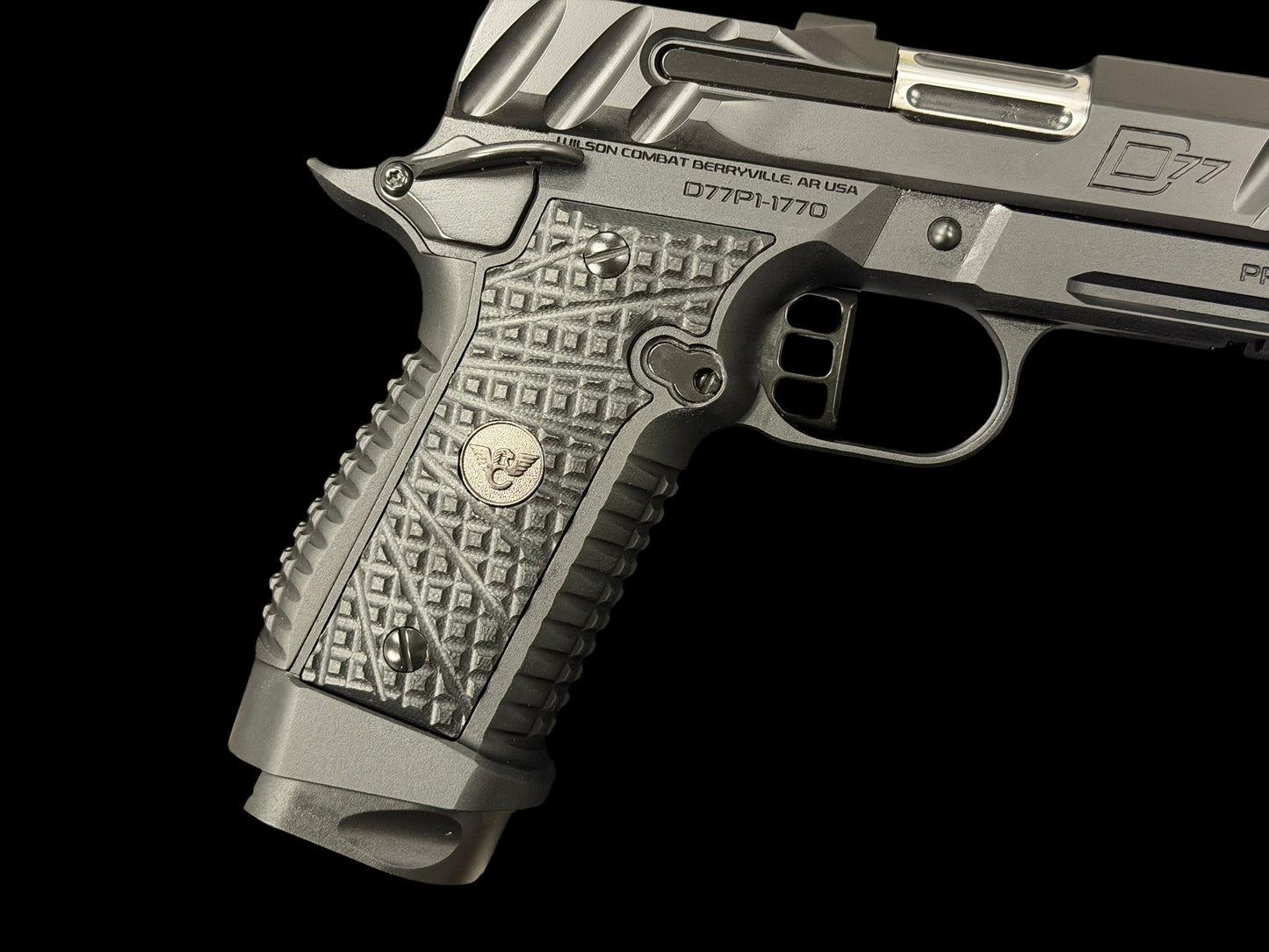 WILSON COMBAT PROJECT 1 DIVISION 77 BLACKOUT FULL SIZE 9MM