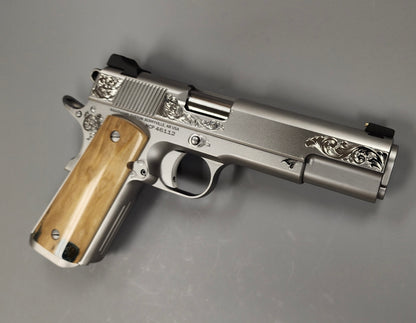 NIGHTHAWK CUSTOM VIP SILVER 5” GOVERNMENT
