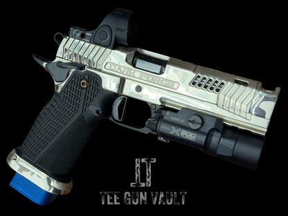 DARK FORGE REAPER HIGH POLISHED NICKEL CAMO FINISH WITH SRO AND X300
