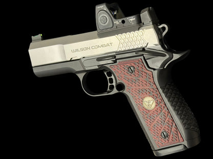 WISON COMBAT EDC X9 2.0 TWO TONE 3.25” WITH TRIJICON RMR GREEN DOT