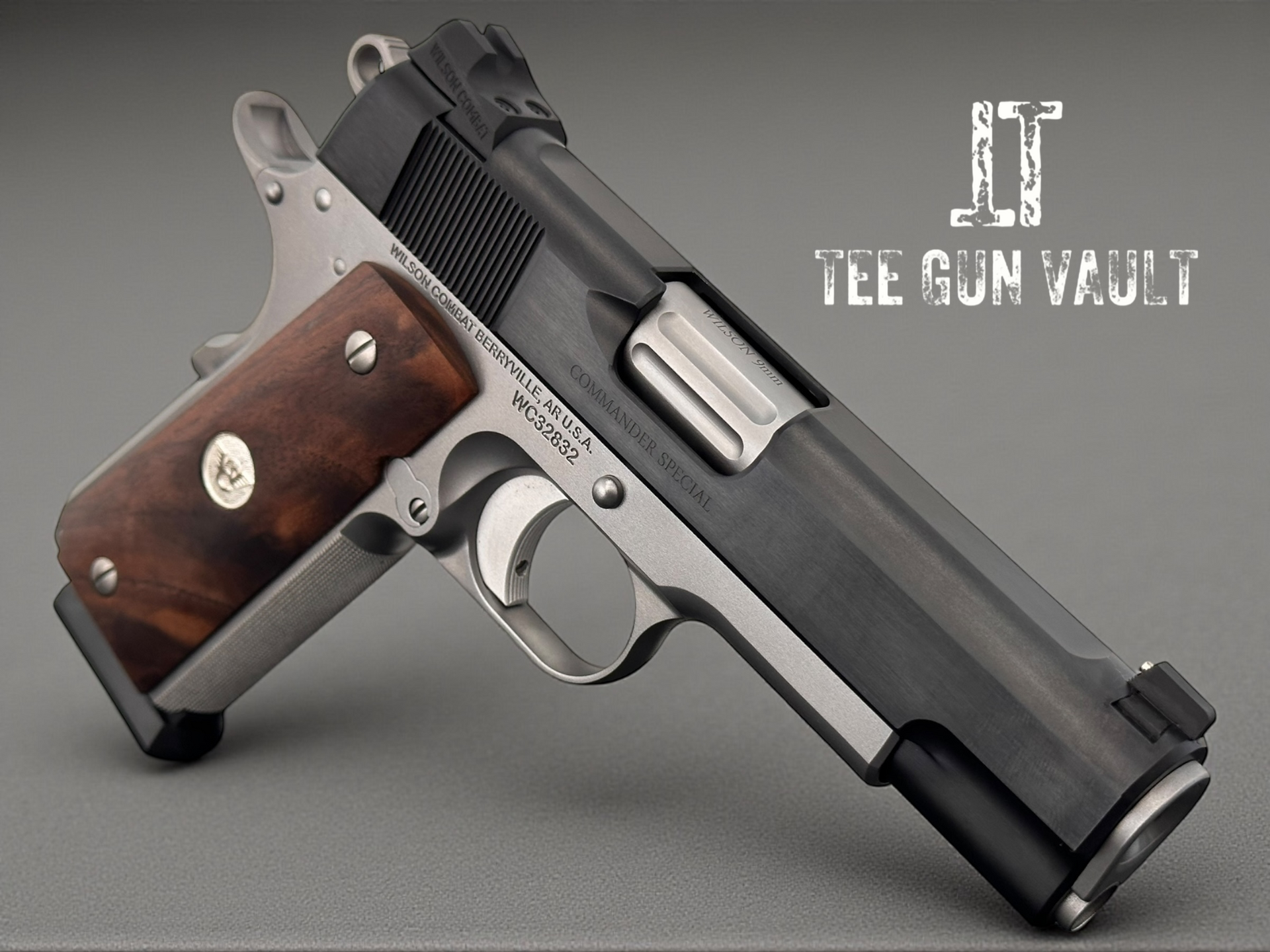 Wilson combat Super-grade Commander Special Two-Tone 9mm – Tee Gun