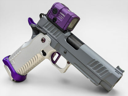 STACCATO P CUSTOM WITH ALUMINUM GRIPS INFINITY TRIGGER ACRO AND COMPENSATOR