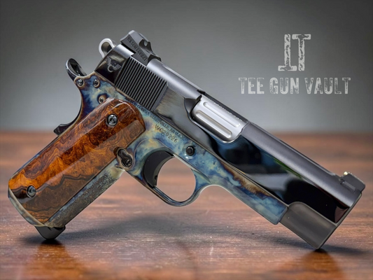 WILSON COMBAT PROFESSIONAL 1911 POLISHED AND CASE HARDENED IN .45ACP