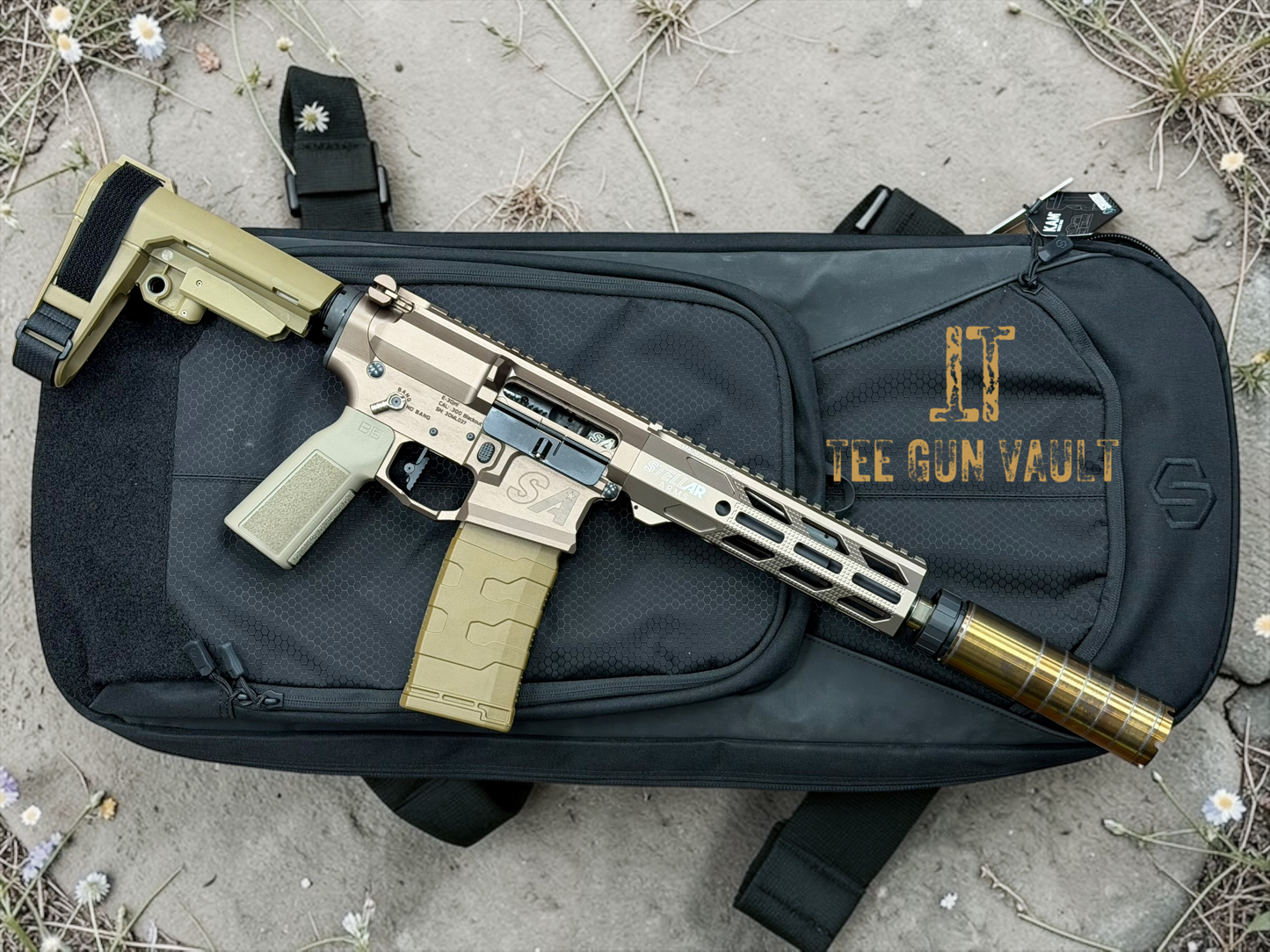 STELLAR ARMS MAD CHEMIST FDE AR PISTOL 300 BLACKOUT (NFA ITEM)