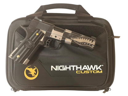 NIGHTHAWK CUSTOM GRP SHARK 1 OF A KIND .45 ACP PRE OWNED EXCELLENT CONDITION