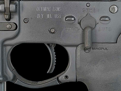 SAW-15 OLYMPIC ARMS COMMANDO 8.5” FULL AUTO TRANSFERABLE MACHINE GUN (NFA ITEM) .223/5.56