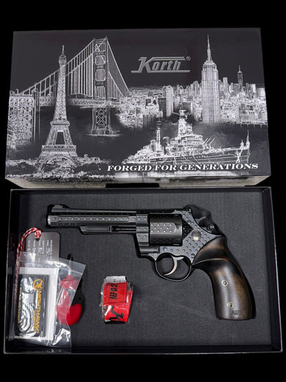 NIGHTHAWK CUSTOM KORTH DREADNOUGHT .357 RIVET REVOLVER  LIMITED EDITION