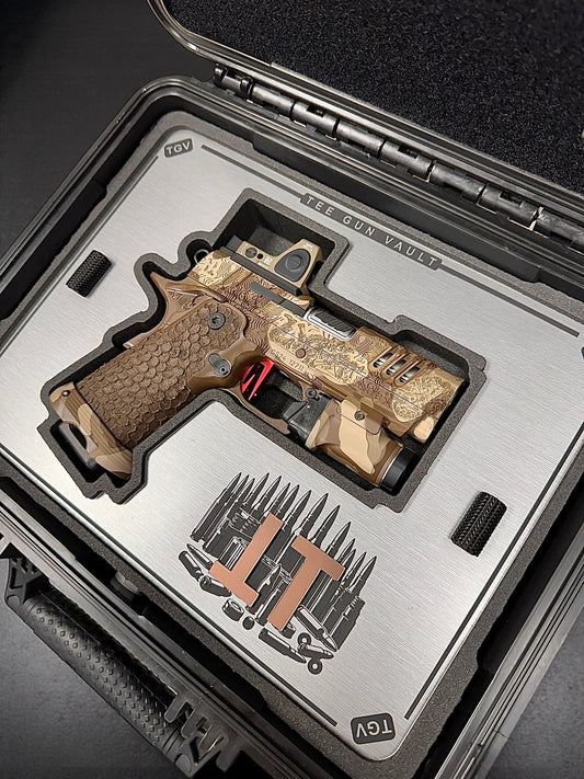 STACCATO CS “BLACK OPS” PORTED 3.5” X SERIES MULTICAM WITH TRIJICON RMR AND TLR7