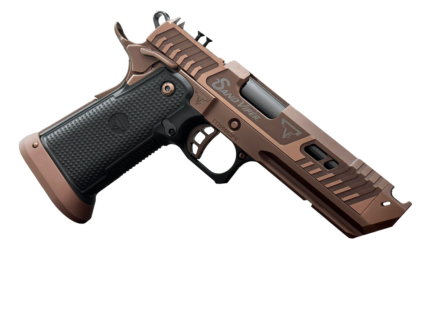 TARAN TACTICAL SAND VIPER 2011 NEW GRIPS 9MM READY TO SHIP.