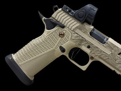 DARK FORGE REAPER “FEATHERS” PORTED + COMP WITH TRIJICON SRO GREEN DOT