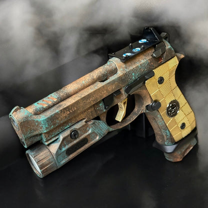 BERETTA CUSTOM 92FS PORTED LIMITED EDITION "SUNKEN SHIP" OPTIC READY WITH HOLOSUN 9MM