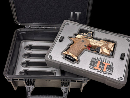 STACCATO CS “BLACK OPS” PORTED 3.5” X SERIES MULTICAM WITH TRIJICON RMR AND TLR7