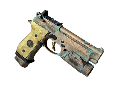 BERETTA CUSTOM 92FS PORTED LIMITED EDITION "SUNKEN SHIP" OPTIC READY WITH HOLOSUN 9MM