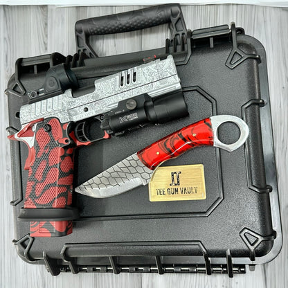 STACCATO CUSTOM XC “THE IMMORTALS” ENGRAVED WITH PT PRO GRIPS SRO AND X300