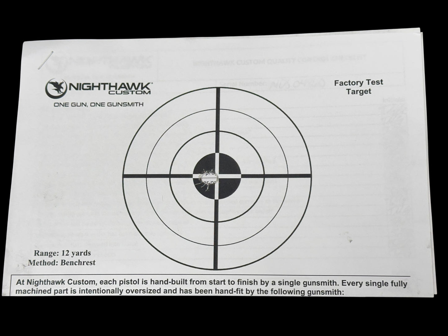 NIGHTHAWK CUSTOM BDS9 COMMANDER  WITH AIMPOINT ACRO P2 9MM