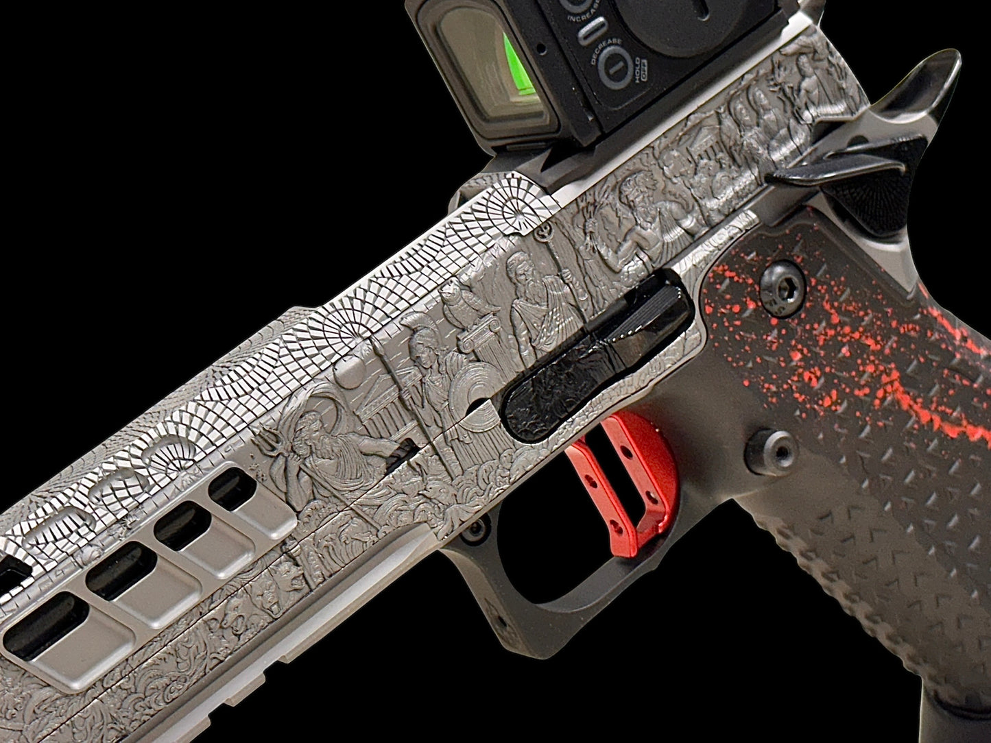 ATLAS GUNWORKS CUSTOM ATHENA “AEGIS” 1 OF 10 V PORTED MASTERPIECE V2 PERFECT ZERO