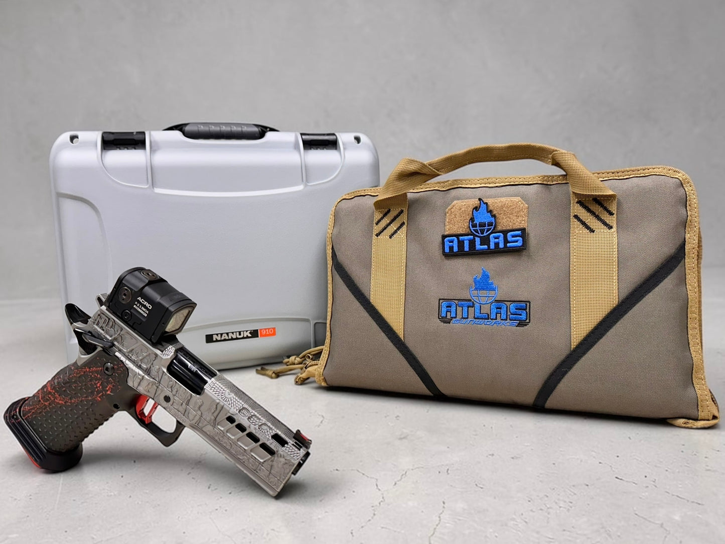 ATLAS GUNWORKS CUSTOM ATHENA “AEGIS” 1 OF 10 V PORTED MASTERPIECE V2 PERFECT ZERO
