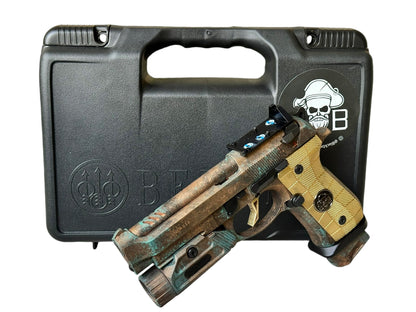 BERETTA CUSTOM 92FS PORTED LIMITED EDITION "SUNKEN SHIP" OPTIC READY WITH HOLOSUN 9MM