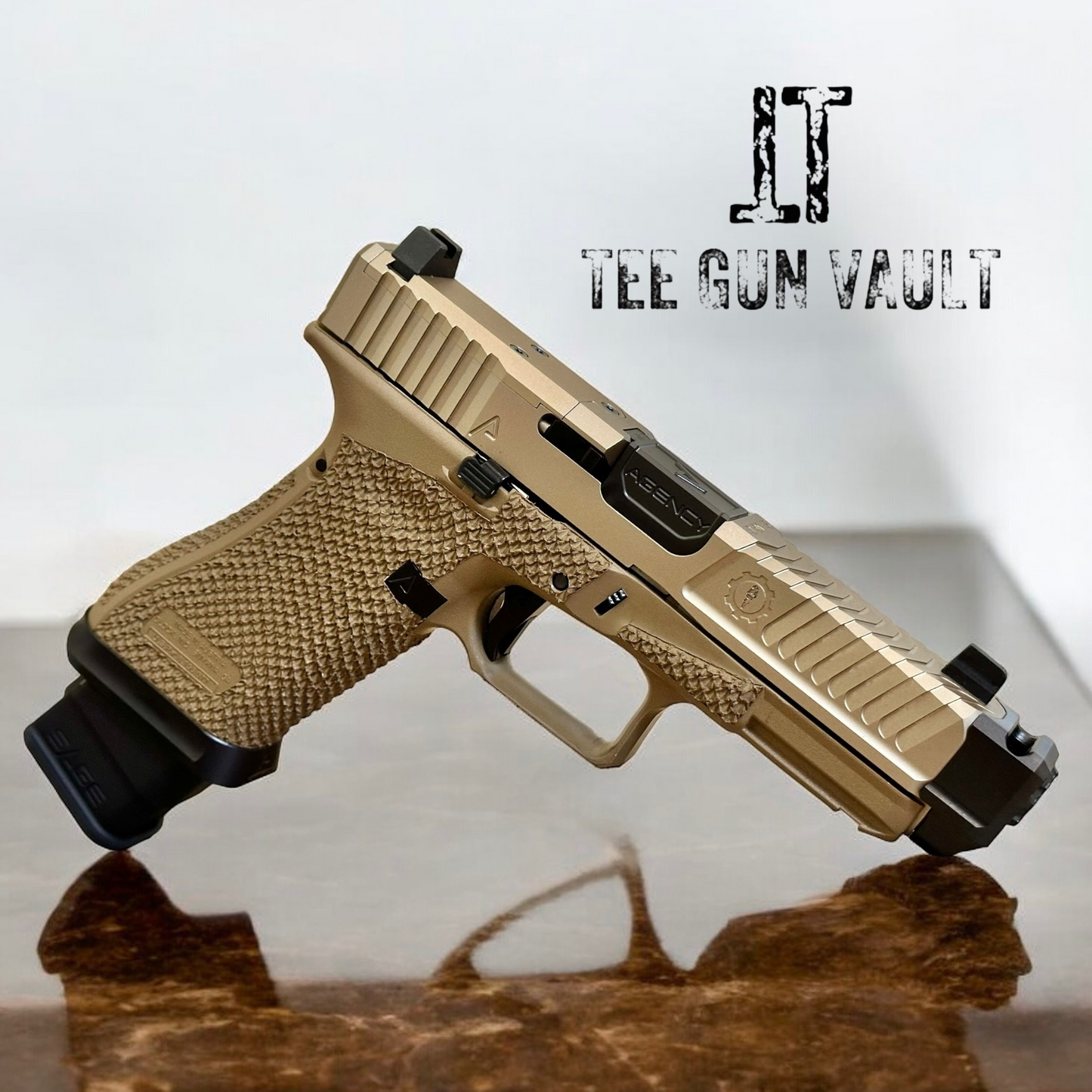 AGENCY ARMS SAGE V2 GLOCK 19X LIMITED EDITION FDE 9MM 3 MAGS 2 SLIDES