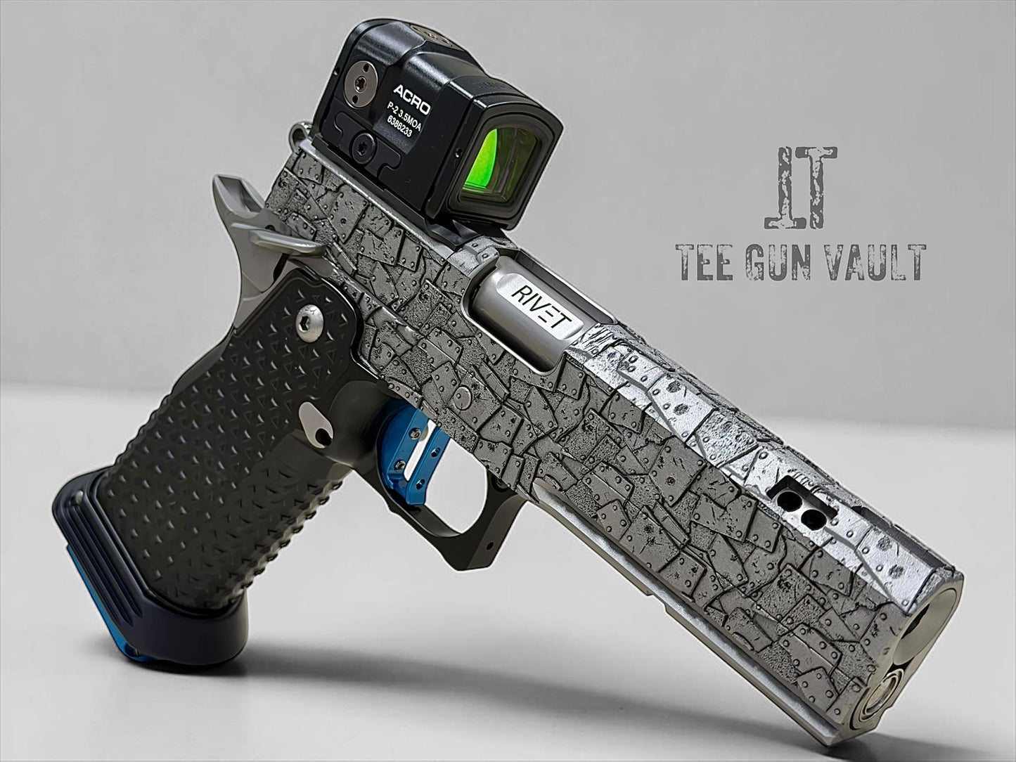 TGV “RIVET” LIMITED EDITION 2011 FULL SIZE 5” PORTED IN 9MM MASTERPIECE