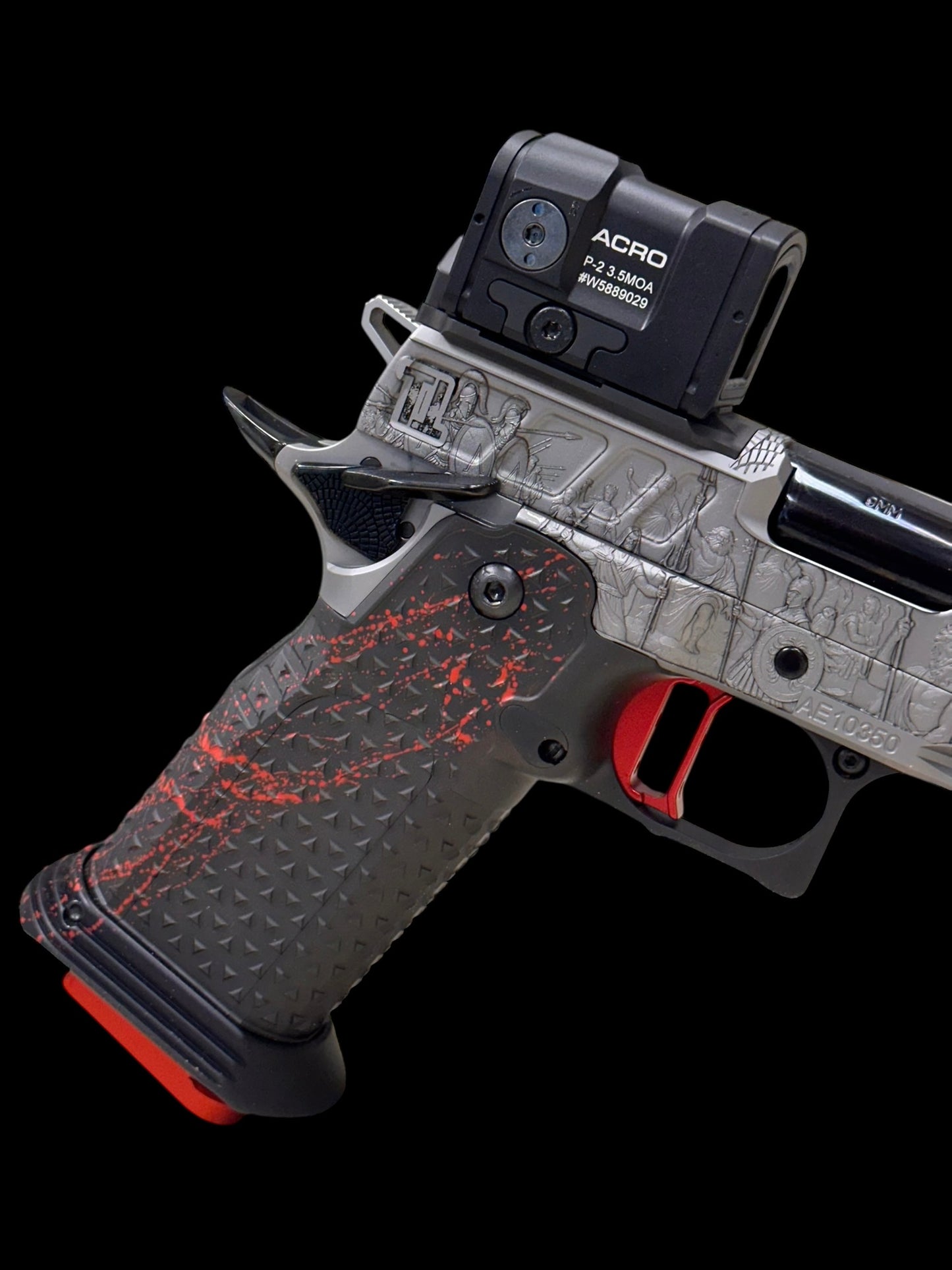 ATLAS GUNWORKS CUSTOM ATHENA “AEGIS” 1 OF 10 V PORTED MASTERPIECE V2 PERFECT ZERO