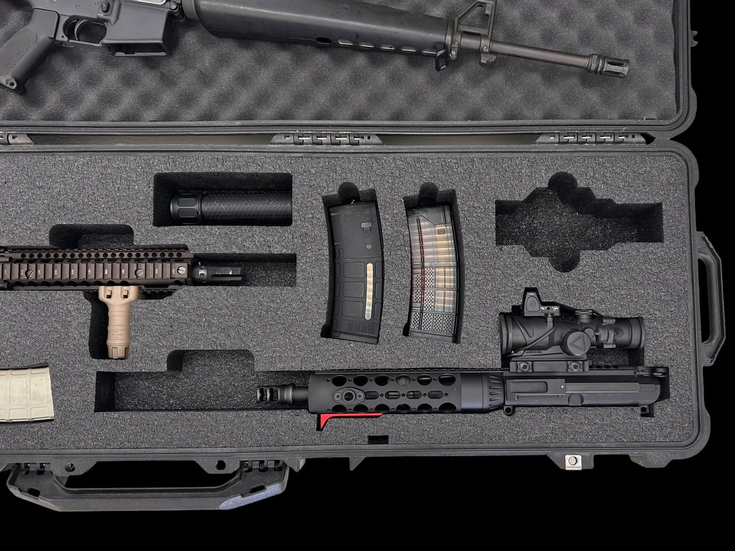 COLT M16A1 TRANSFERABLE MACHINE GUN CLASS 3 MINT WITH 2 EXTRA UPPERS IN CUSTOM CASE