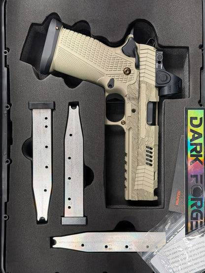DARK FORGE REAPER “FEATHERS” PORTED + COMP WITH TRIJICON SRO GREEN DOT
