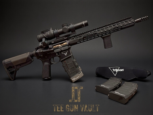 TARAN TACTICAL JW2 ULTRALIGHT RIFLE WITH TRIJICON SCOPE AND RMR MOUNTED PRE OWNED
