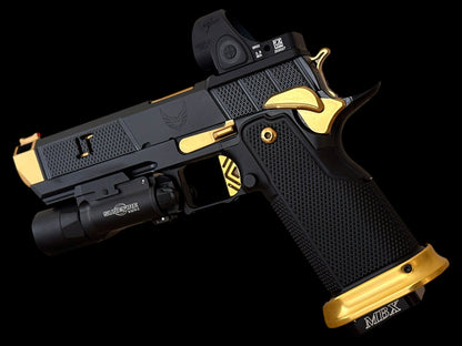 PHOENIX TRINITY DESERT PRO BLACK EDITION LIMITED TO 15 BLACK/GOLD DLC FINISH 9MM (optic & light) not included