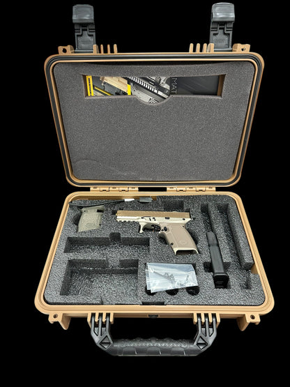 MATRIX ARMS MX19 FDE ALUMINUM FRAME GOLD BARREL