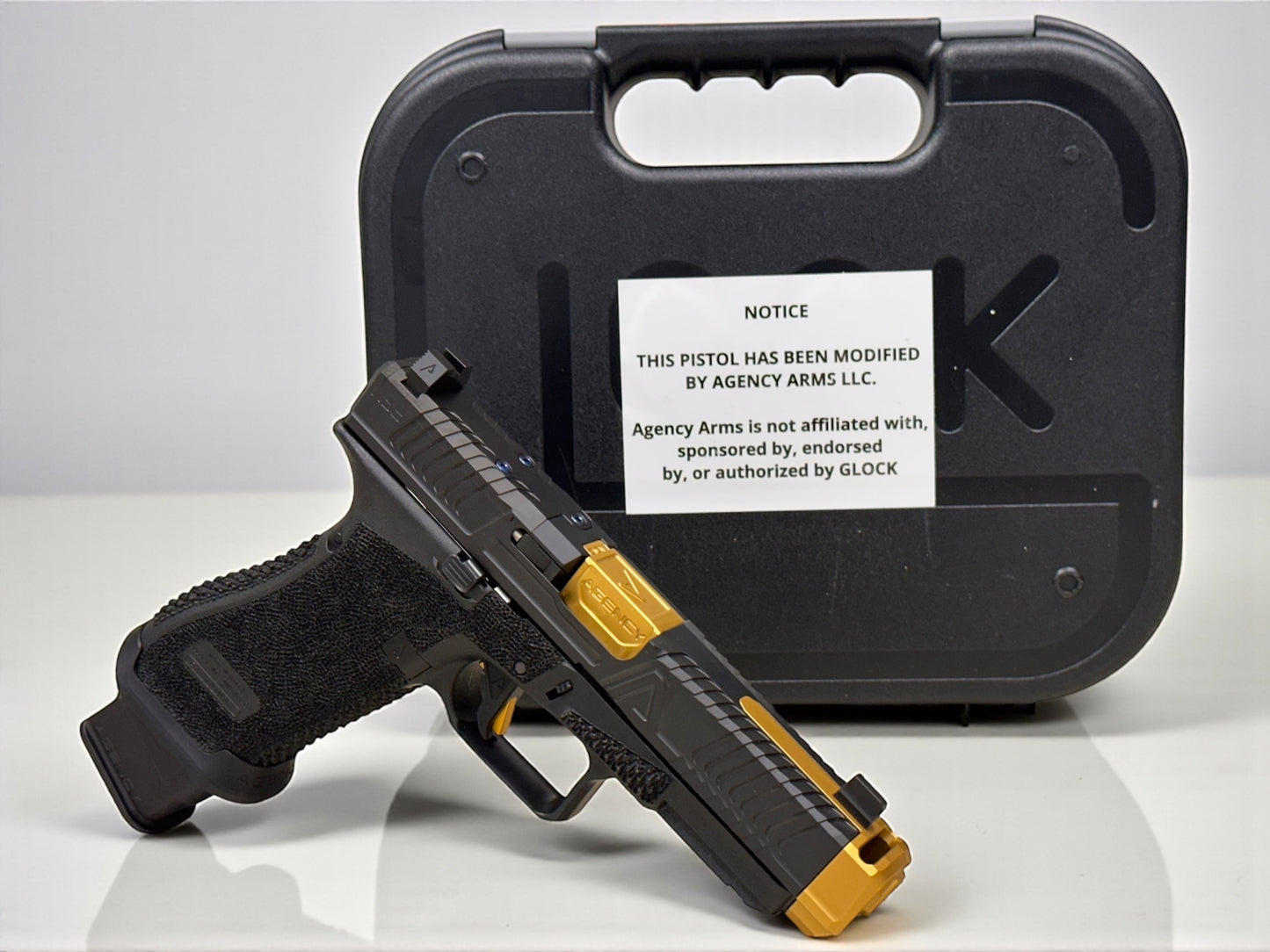 AGENCY ARMS GLOCK 45 ISLAND BARREL NOC 2.0 COMP 9MM