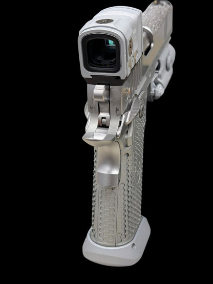 NIGHTHAWK CUSTOM TRS COMP POLISHED SILVER WITH MATCHING ACRO P2 & X300