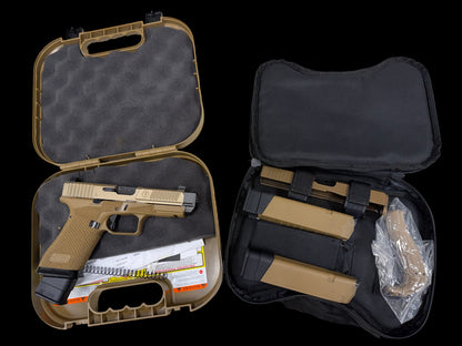 AGENCY ARMS SAGE V2 GLOCK 19X LIMITED EDITION FDE 3 MAGS 2 SLIDES 9MM (PRE OWNED)