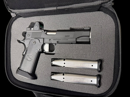 NIGHTHAWK CUSTOM GRP DOUBLE STACK WITH TRIJICON RMR AND MAGWELL