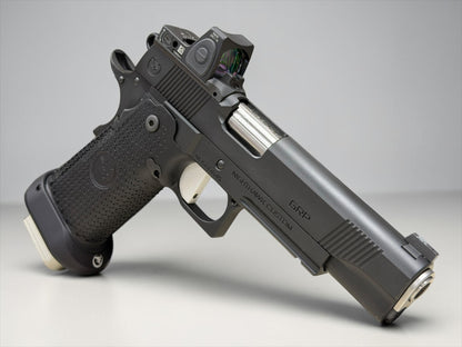 NIGHTHAWK CUSTOM GRP DOUBLE STACK WITH TRIJICON RMR AND MAGWELL