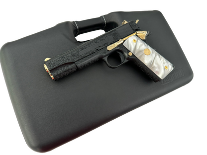COLT CUSTOM 1911 SERIES 70 FULLY ENGRAVED BLUED AND GOLD PLATED