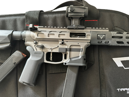 TARAN TACTICAL TR9 PCC WITH HOLOSUN & TWO MAGS (PRE OWNED)