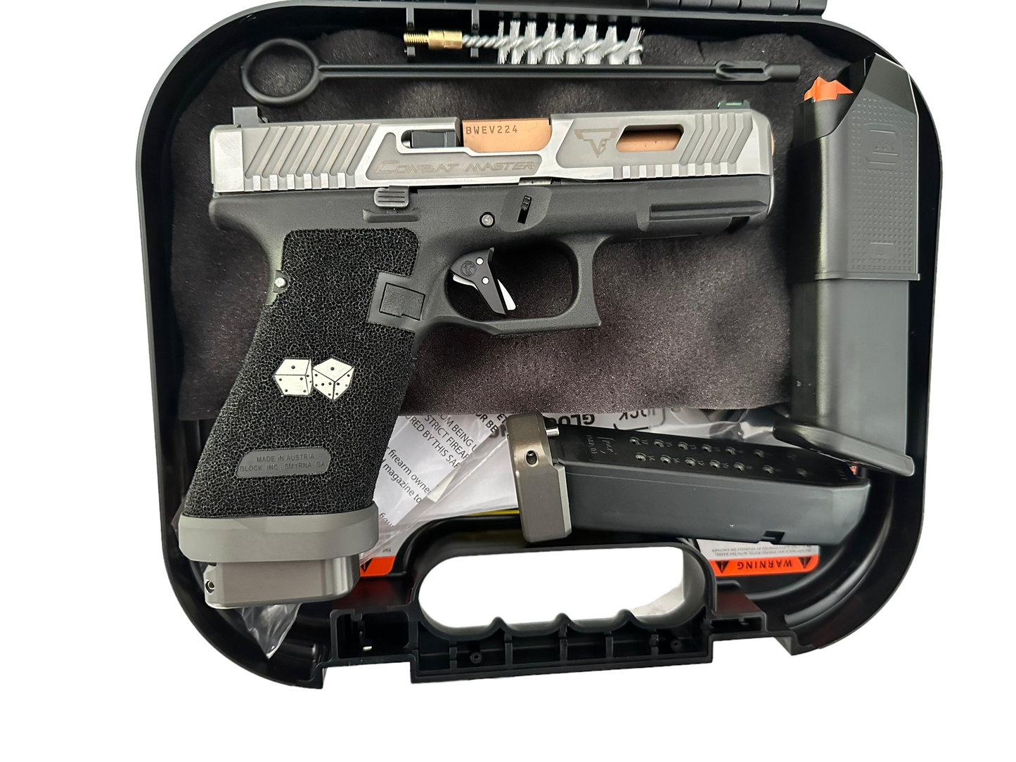 TARAN TACTICAL GLOCK 45 SNAKE EYES COMBAT MASTER (DAY SHIFT)