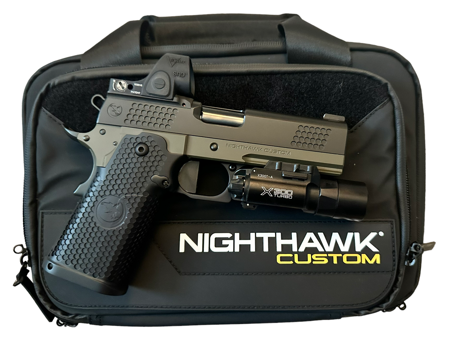 NIGHTHAWK CUSTOM TRS COMMANDER BLACK/OD GREEN FRAME 9MM