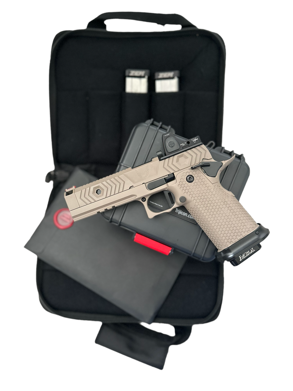 PHOENIX TRINITY H TAC COMP 2011 WITH TRIJICON RMR – Tee Gun Vault