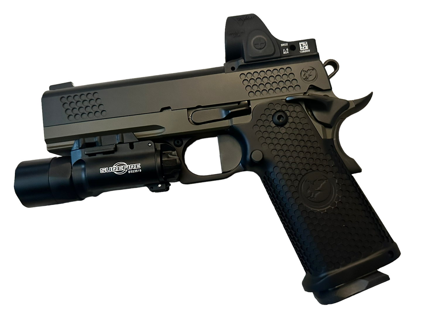 NIGHTHAWK CUSTOM TRS COMMANDER BLACK/OD GREEN FRAME 9MM