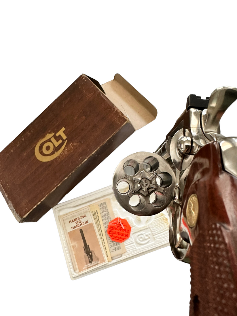 ORIGINAL Colt Python .357 Mag Revolver in original factory box like ne ...